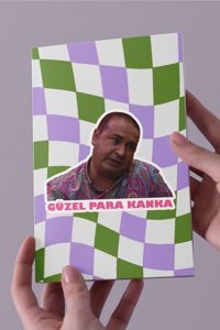 Hopena Kolpaçino Güzel Para Kanka A5 Çizgisiz Orta Boy Çok Renkli Not Defteri