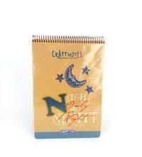 Gıpta Craft Notes A5 Kareli Büyük Boy Mavi Not Defteri