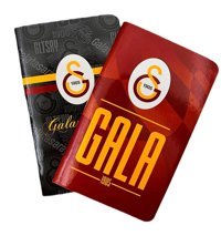 Galatasaray 595957 A6 Çizgili Küçük Boy Çok Renkli Not Defteri