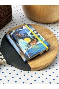 Victoria'S Journals Venzi Art A6 Çizgili Küçük Boy Mavi Not Defteri