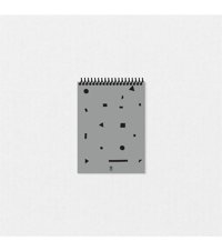 Tabby Design Geometrik A6 Çizgisiz Küçük Boy Çok Renkli Not Defteri