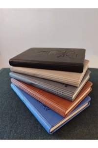 Maxa Accessories A6 Çizgili Küçük Boy Kahverengi Not Defteri
