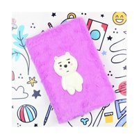Gifttime Ayıcık A5 Çizgili Orta Boy Mor Not Defteri