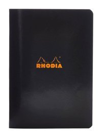 Rhodia A5 Kareli Siyah Not Defteri