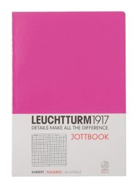 Leuchtturm1917 A5 Kareli Orta Boy Beyaz Not Defteri