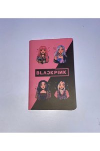 Gc Gökhan Club Blackpink A5 Çizgili Küçük Boy Pembe Not Defteri