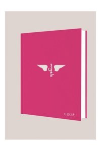 Deffter Angel'S Exist A5 Çizgisiz Orta Boy Pembe Not Defteri