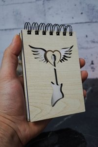 Markcat Gitar A6 Renkli Küçük Boy Çok Renkli Not Defteri