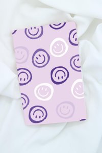 Anime Marketi Gülücük Emoji A5 Çizgisiz Orta Boy Çok Renkli Not Defteri