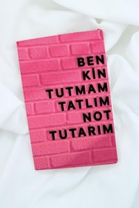 Anime Marketi Ben Kin Tutmam Not Tutarım A5 Çizgisiz Orta Boy Çok Renkli Not Defteri
