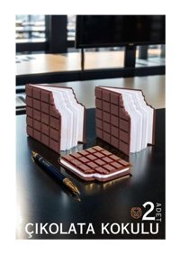 Transformacion Çikolata A7 Çizgisiz Küçük Boy Kahverengi 2'li Not Defteri