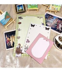 Merccuri Crafts A4 Çizgisiz Düz Büyük Boy Yeşil Set Not Defteri