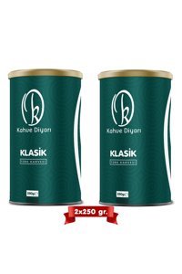 Kahve Diyarı Sade Orta Kavrulmuş Türk Kahvesi 2x250 gr