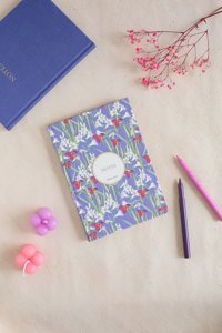 Hiddenpaperco Çiçek A5 Çizgisiz Orta Boy Çok Renkli Not Defteri
