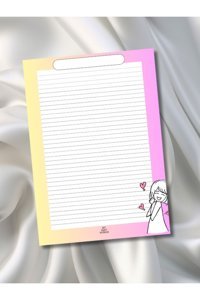 My Daily Notbook A4 Renkli Orta Boy Çok Renkli Not Defteri