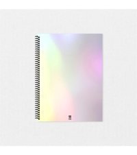 Tabby Design Basic A5 Çizgisiz Orta Boy Çok Renkli Not Defteri