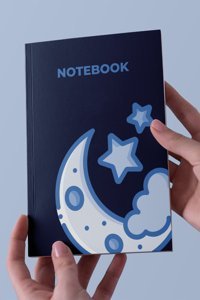 Softkolik Art Crescent A5 Çizgisiz Orta Boy Çok Renkli Not Defteri