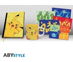 Abystyle Pokemon Abypck286 A6 Renkli Düz Küçük Boy Çok Renkli Set Not Defteri