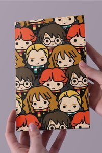 Hopena Harry Potter Kawaii A5 Çizgisiz Orta Boy Çok Renkli Not Defteri