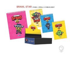 Gıpta Brawl Stars A7 Çizgili Küçük Boy Beyaz Not Defteri