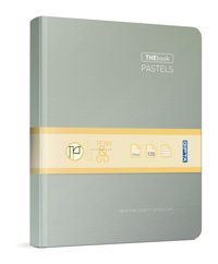 Gıpta The Book Pastel A5 Kareli Orta Boy Gri Not Defteri