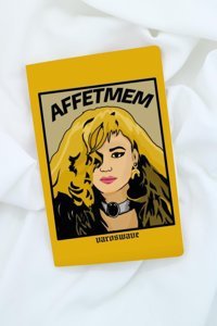 Anime Marketi Bergen Affetmem A5 Çizgisiz Orta Boy Çok Renkli Not Defteri