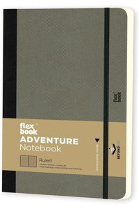 Kaliko Adventure Esnek Elephant B5 Renkli Büyük Boy Bej Not Defteri