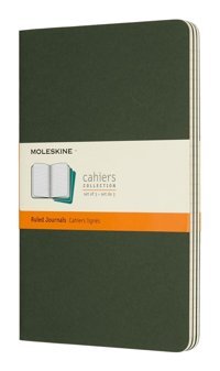 Moleskine Cahier Large A5 Çizgili Orta Boy Kırmızı 3'lü Not Defteri