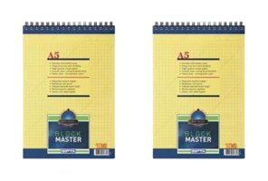 Gıpta Blok Master A5 Kareli Orta Boy Turuncu 2'li Not Defteri