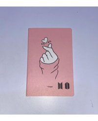 Gc Gökhan Club Bts A5 Çizgili Küçük Boy Pembe Not Defteri