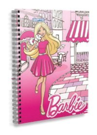 Gıpta Barbie A6 Renkli Orta Boy Çok Renkli Not Defteri