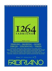 Fabriano A5 Çizgisiz Büyük Boy Beyaz Not Defteri