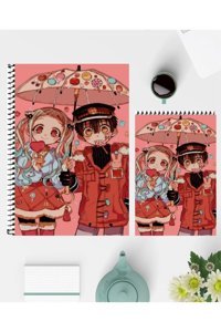 Feroxby Hanako-Kun A5 Çizgisiz Çok Renkli Not Defteri