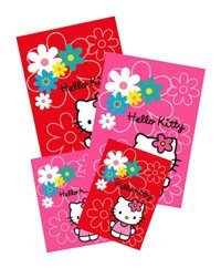 Umix Hello Kitty A4 Kareli Orta Boy Beyaz Not Defteri
