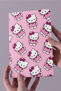 Hopena Hello Kitty A5 Çizgisiz Orta Boy Çok Renkli Not Defteri