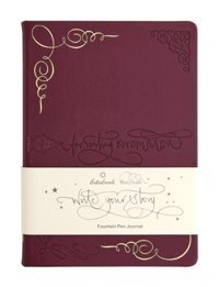 Esterbrook Write Your Story A5 Kareli-Çizgili Orta Boy Bordo Not Defteri