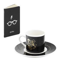 Mabbels Harry Potter A7 Çizgisiz Düz Küçük Boy Siyah Set Not Defteri