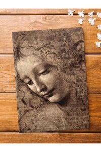 Postifull Leonardo Da Vinci A5 Çizgisiz Orta Boy Çok Renkli Not Defteri