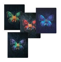 Keskin Color Butterfly A4 Kareli Orta Boy Çok Renkli Not Defteri