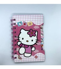 Facnspt Hello Kitty A6 Çizgili Küçük Boy Çok Renkli Not Defteri