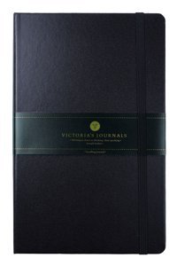 Victoria'S Journals Venzi Classic A5 Noktalı Orta Boy Siyah Not Defteri