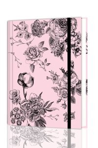 Victoria'S Journals Black&Pink A5 Noktalı Orta Boy Çok Renkli Not Defteri