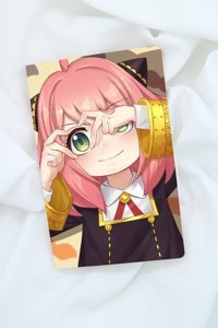 Anime Marketi Anya Forger A5 Çizgisiz Orta Boy Çok Renkli Not Defteri