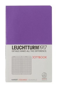 Leuchtturm1917 A6 Kareli Cep Boy Mor Not Defteri