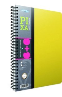 Gıpta Pixa A4 Çizgili Orta Boy Turuncu Not Defteri