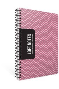 Gıpta Lft Notes B5 Çizgili Orta Boy Pembe Not Defteri
