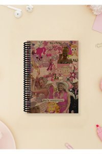 Namgo Barbie A6 Çizgisiz Küçük Boy Çok Renkli Not Defteri
