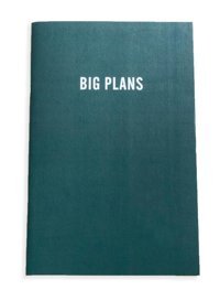 Prep Big Plans A5 Çizgisiz Orta Boy Yeşil Not Defteri