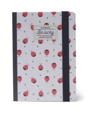 Legami Ladybug A6 Çizgili Küçük Boy Beyaz Not Defteri