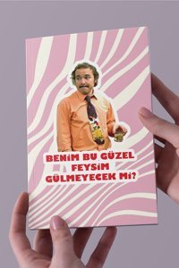 Namgo Avrupa Yakası Burhan Feysim Gülmeyecek Mi? A5 Çizgisiz Orta Boy Çok Renkli Not Defteri